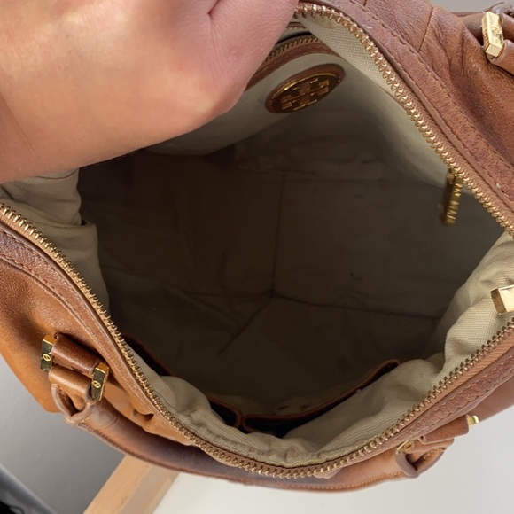 Tory burch brown handbag Tory Burch 'Verona' Satchel Handbag - Picture 12 of 16